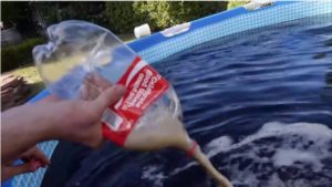 Clean your pool with Coke